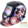 Imeshbeana Adjustable Auto Darkening Solar Welding Helmet Arc Stick Mig Mag Tig Grinding Many Different Styles Usa Sexy Gril 