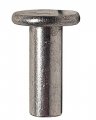 An442-ad4-4 1 8 Dia X Length Hardened Aluminum Flat Head Rivet Plain Finish Pack Of 2 Lb Approximately 880 Pieces 