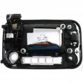 Ford F-150 2004-2014 Exterior Door Handle Driver Side Front Chrome With Key Hole Plastic Connector All Submodels 