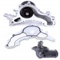 1600-479731 Water Pump Thermostat Housing Kit Replacement 2011-2016 For Dodge Grand Caravan 6l Journey 3 