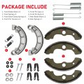 Front Rear Brake Shoes Kit For Honda Foreman 400 450 Rancher 350 Oem 06450-hn5-671 45175-hc4-006 06430-hn0-a30