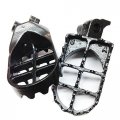 Httmt Mt216-006- Motorcycle Gunmetal Black Racing Foot Pegs Compatible With Cr500r Cr250r Cr125r Yz125 Yz250 Wr400f Yz400f