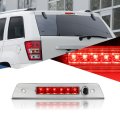 Auto Dynasty Led 3rd Third Brake Light For 2005-2010 Jeep Grand Cherokee Rear Center Cab Cargo Lamp High Mount Stop Chrome 
