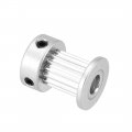Uxcell Aluminum 16 Teeth 5mm Bore 3mm Pitch Timing Belt Pulley Wheel For 3d Printer