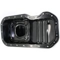 Oil Pan For Toyota Corolla 1993 1994 1995 1996 1997 3 Qts Capacity Steel Material Black Standard Style 