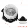 A-premium Hvac Heater Blower Motor And Resistor Assembly Compatible With Honda Vehicles Pilot 2009 Sport Utility Rear Side
