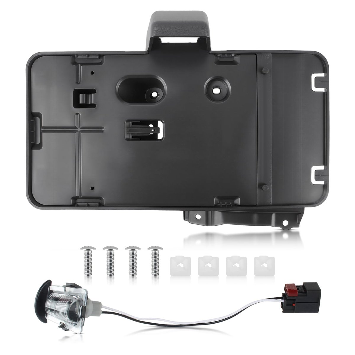 68064720aa Rear License Plate Holder Bracket With Light For Jeep Wrangler 2007 2008 2009 2010 2011 2012 2013 2014 2015 2016