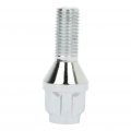 Wheel Hub Bolt With 12x1 5 Lug Nuts 4x Silver Shank Length 25mm 1 Key 