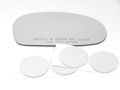 Fits 01-02 Rio 98-01 Sephia 00-01 Spectra Right Passenger Mirror Glass Lens With Adhesive Usa Without Backing Plate 