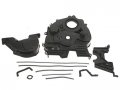 Timing Cover 3 Piece Set With Gaskets Compatible 1994-2002 Honda Accord 
