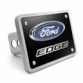 Ipick Image Made For Ford Edge 3d Logo Black 3 8 Thick Solid Billet Aluminum Tow Hitch Cover