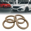 Uxcell 4pcs 6 5 Inch Wood Car Speaker Mounting Spacer Ring Adapter Bracket Holder Plate