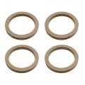 Uxcell 4pcs 6 5 Inch Wood Car Speaker Mounting Spacer Ring Adapter Bracket Holder Plate