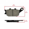 Caltric Rear Brake Pads Compatible With Yamaha R6 Yzf-r6 Yzfr6 Yzf-r6s 600 2003 2004 2005 2006 2007 2008-2014