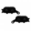 Caltric Rear Brake Pads Compatible With Yamaha R6 Yzf-r6 Yzfr6 Yzf-r6s 600 2003 2004 2005 2006 2007 2008-2014