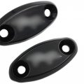 Httmt- Cbr 600 F4 F4i 900 Rr 929 954 1000rr Black Rr Mirror Block Off Base Plates Compatible With Hond
