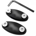 Httmt- Cbr 600 F4 F4i 900 Rr 929 954 1000rr Black Rr Mirror Block Off Base Plates Compatible With Hond