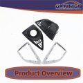 Fog Light Cover And Trim Replacement For 2010-2012 Fusion Driver Left Passenger Right Side Lamp Ae5z17e810ca Ae5z17e811ca