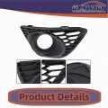 Fog Light Cover And Trim Replacement For 2010-2012 Fusion Driver Left Passenger Right Side Lamp Ae5z17e810ca Ae5z17e811ca