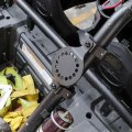 Dsisimo Gas Tank Water Can Mount Oiling Holder Gasoline Pack Fuel Container Mount For Utv Polaris Rzr Pioneer Am Maverick X3 