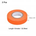 Uxcell 2rolls Neon Gaffers Cloth Tape 0 6 Inch X 32 8 Ft Glow In The Dark Fluorescent Adhesive Black Light For Party Home