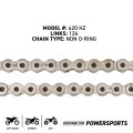Niche Drive Sprocket Chain Combo For Kawasaki Z125 Pro Krt Front 14 Rear 30 Tooth 420 Standard 124 Links