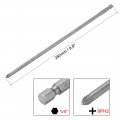 Uxcella 1 4-inch Hex Shank 250mm Length Phillips Cross 6ph2 Magnetic Screw Driver S2 Screwdriver Bits