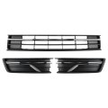 Front Bumper Lower Grille Fog Light Bezels Cover Set Jx-7862-cm For 2016-2019 Vw Passat Vw1036141 561853671hryp 