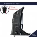 Spieg Passenger Side Mirror Replacement For Ford Transit 150 250 350 Hd Cargo Van 2015-2019 Power Non-heated Short Arm Textured