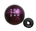 10x1 5mm Thread 5 Speed Shift Knob In Purple Round Billet Aluminum For Honda Prelude Si 88 89 90 91 1988 1989 1990 1991 