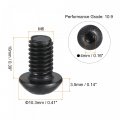 Uxcell M6x10mm Hex Socket Button Head Cap Bolts Screws Alloy Steel 25pcs