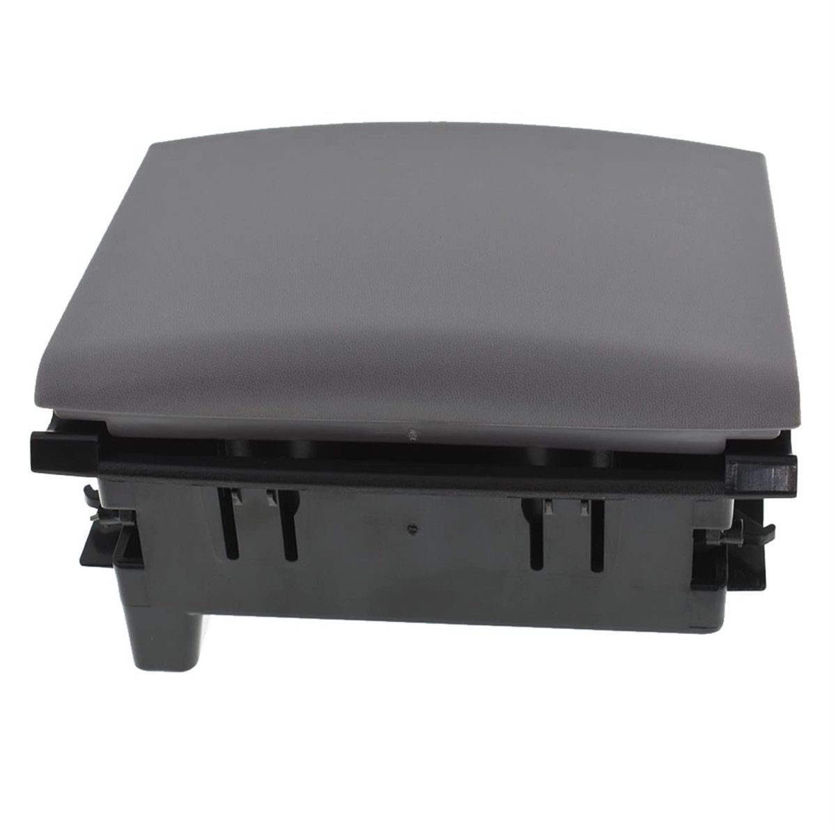 Gray Rear Center Console Cup Holder Box Assembly Replacement For Frontier Pathfinder Xterra 96965-zs00a Plastic Storage