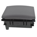 Gray Rear Center Console Cup Holder Box Assembly Replacement For Frontier Pathfinder Xterra 96965-zs00a Plastic Storage