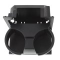 Gray Rear Center Console Cup Holder Box Assembly Replacement For Frontier Pathfinder Xterra 96965-zs00a Plastic Storage