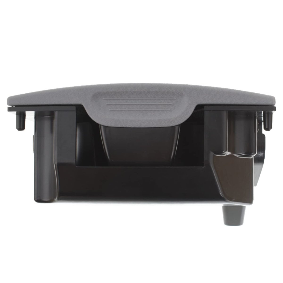 Gray Rear Center Console Cup Holder Box Assembly Replacement For Frontier Pathfinder Xterra 96965-zs00a Plastic Storage