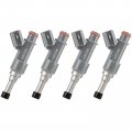 12 Holes 4ps Replacement Fuel Injectors Compatible For 2010 Toyota 4runner 2005-2015 Tacoma 23209-79155 23250-75100 Fj783 Oem