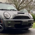 Hecasa Front Grille Upper Lower Compatible With 2002-2006 Mini Cooper S R50 R52 R53 Honeycomb Mesh Grill