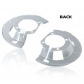 G-plus Front Brake Dust Shield Left Right Side Compatible With 2000 2001 2002 Dodge Ram 2500 3500 5015129aa