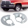Front Brake Dust Shield Left Right Side For 2000 2001 2002 Dodge Ram 2500 3500 5015129aa