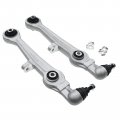 A-premium 2 X Front Forward Lower Control Arm With Ball Joint Bushing Compatible Volkswagen Audi 1996-2004 Passat A4 Quattro A6