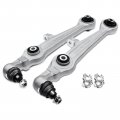 A-premium 2 X Front Forward Lower Control Arm With Ball Joint Bushing Compatible Volkswagen Audi 1996-2004 Passat A4 Quattro A6