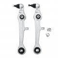 A-premium 2 X Front Forward Lower Control Arm With Ball Joint Bushing Compatible Volkswagen Audi 1996-2004 Passat A4 Quattro A6