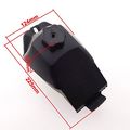 Tc-motor Black Plastic Gas Petrol Fuel Tank For 2 Stroke 47cc 49cc Chinese Mini Moto Quad 4 Wheeler Dirt Bike Minimoto Kids Atv