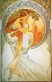 Fine Art Mucha Poetry Decorative Switchplate Cover 