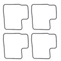 4 Pcs Motorcycle Float Bowl Gaskets Kits Replacement For Honda Vt1100 Vf700 Vt750 Gl1200 Gl1500