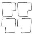 4 Pcs Motorcycle Float Bowl Gaskets Kits Replacement For Honda Vt1100 Vf700 Vt750 Gl1200 Gl1500