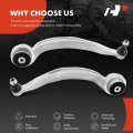 A-premium 2 X Front Lower Rearward Control Arm With Ball Joint And Bushing Compatible Audi A6 2012-2018 Quattro A7 Rs7