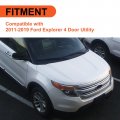 Left A-pillar Molding Windshield Outer Trim Compatible With 2011-2019 Ford Explorer 4 Door Utility Replace For Bb5z-7803145-aa