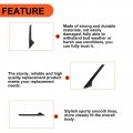 Left A-pillar Molding Windshield Outer Trim Compatible With 2011-2019 Ford Explorer 4 Door Utility Replace For Bb5z-7803145-aa