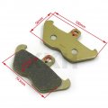 Xkh- Disc Brake Pad Set Compatible With Bimmer K1 R100r R1100gsa -fa407 B077nz89gr